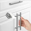 15 Stück Möbelgriffe, Küchengriffe Silber, Hohle Gebürstet Produktbild-Vorschau 6
