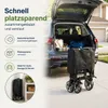 BigDean Bollerwagen faltbar mit Dach, 105L, 100kg, Produktbild-Vorschau 7