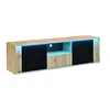 Merax TV-Lowboard 180 cm mit LED, TV-Schrank mit 2 Türen Produktbild-Vorschau 6