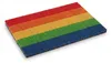 Relaxdays Fußmatte Kokos, Regenbogen, 60x40 cm, rutschfest, Produktbild-Vorschau 8