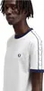 Fred Perry T-shirts à rayures rubanées Couleur Blanc Voir les images du produit 7