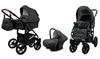 BabyLux® Optimal | Kocárek 3v1 Set | Black Flex | Náhled obrázku produktu 1