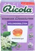 Ricola Fleurs de Sureau sans sucre (paquet de 50g) Voir les images du produit 1