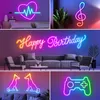 OKWISH Gaming LED Neon Wandleuchte, Neon Schild Produktbild-Vorschau 7