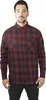 Urban Classics CHECKED FLANELL Hemd schwarz bordeaux - L Produktbild-Vorschau 7