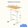 FLEXISPOT Gasfeder Höhenverstellbarer Schreibtisch 80×50 cm Produktbild-Vorschau 6