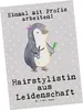 Mr. & Mrs. Panda Postkarte Hairstylistin Leidenschaft - Produktbild-Vorschau 1