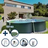 Stahlwandpool Set (6-teilig) hoch achtform 650x420x120 cm, Produktbild-Vorschau 1