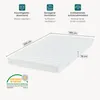 Lit rembourré LED "Tröstiar" avec coffre de lit et matelas Voir les images du produit 4