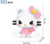 Mini stavebnice Hellokitty kočka modelovací svorka Náhled obrázku produktu 1