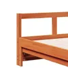 Tagesbett ohne Matratze Wachsbraun 90x190 cm Massivholz Produktbild-Vorschau 9