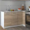 Eckküche Vicco R-Line Sonoma/Weiß 187 x 167 cm, AP Marmor, Produktbild-Vorschau 7