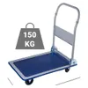 Skladací plošinový vozík s nosnosťou 150 kg, gumovými Náhľad obrázku produktu 1