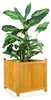 50x50 fioriera fioriera vaso fioriera fioriera marrone Anteprima dell’immagine prodotto 8