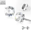 Ohrstecker 925 Sterling Silber Damen Ohrringe Zirkonia Produktbild-Vorschau 2