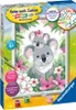 Ravensburger Malen nach Zahlen Süße Koalas, Mal Set, Anteprima dell’immagine prodotto 10
