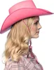 Cowboyhut Wichita – pinker Westernhut mit Kordel für Damen Produktbild-Vorschau 6