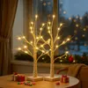 LED-lichtboom, warm wit, berkenboom, 2 stuks, 60 cm, Productafbeelding-voorbeeld 1