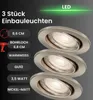 Einbauleuchte Briloner Slide LED 3er Set schwenkbar GU10 Produktbild-Vorschau 5