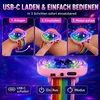 Disco Armband LED Licht, 4 Stück RGB Partylichter mit Produktbild-Vorschau 5