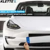 KLETTEX 2x uchwyt na tablicę rejestracyjną bezramkowy Podgląd zdjęcia produktu 4