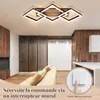 Plafonnier LED ZMH 58 cm - Plafonnier de chambre à coucher, Voir les images du produit 6