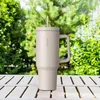 Tumbler 40oz - Thermo Becher mit Strohhalm und Henkel Produktbild-Vorschau 6