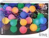 A box of colorful LED string lights with the product name and brand visible. Produktbild-Vorschau