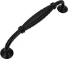 4er Set Möbelgriff Schwarz 128 mm - Mattschwarze Produktbild-Vorschau 2