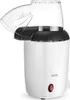 A white popcorn machine with a clear top and a red power button. Podgląd zdjęcia produktu