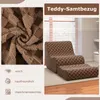 COSTWAY Sitzsack Sessel mit Hocker, Sitzsack Erwachsene mit Produktbild-Vorschau 7