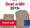 Autoteppiche vorne für: Seat E-Mii Hatchback (2019-) Beige Produktbild-Vorschau 16