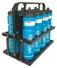 STEEL Flaschenträger Set inkl. 8 TOI Flaschen kurzer Halm Produktbild-Vorschau 1