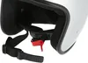 Casco Arc "Modello A-611" Retrolook - Argento con strisce, Anteprima dell’immagine prodotto 9