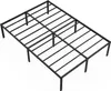 JOIEYOU 90x200cm Eisen Bettrahmen Höhe 37,5cm Einzelbett Produktbild-Vorschau 1