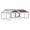 A white background with a long, rectangular animal enclosure. Náhled obrázku produktu