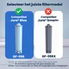 6 Wasserfilter für Jura Claris Blue, 71312, blau, kalkreduzierend Produktbild-Vorschau