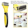 Double face Pet Cat Dog Peigne Brosse Professionnelle Voir les images du produit 8