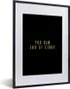MuchoWow® Gerahmtes Poster Zitate - Motivation - Gold 30x40 Produktbild-Vorschau 1