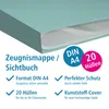 itenga Zeugnismappe A4 Kunststoff Sichtbuch mintgrün Produktbild-Vorschau 3