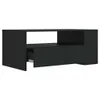 vidaXL Couchtisch Schwarz 102x55x42 cm Holzwerkstoff - Produktbild-Vorschau 4