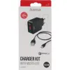 Hama 00201621, Drinnen, AC, 12 V, 1,5 m, Schwarz Produktbild-Vorschau 2