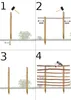 BOOGARDI Lattenzaun Bausatz mit Pfosten · Höhe 120cm Breite Produktbild-Vorschau 6