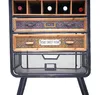 Portabottiglie HWC-C91, mobile bar portabottiglie per 10 Anteprima dell’immagine prodotto 5