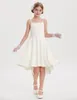 Vestido midi para niñas, corte en línea A con lazo, color Vista previa de la imagen del producto 2