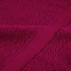 vidaXL Premium Handtücher SOLUND 10 Stk. Bordeaux 100x200 Produktbild-Vorschau 6