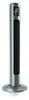 A tall, silver tower fan with a black grille and a digital display. Produktbild-Vorschau