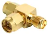 Delock SMA Stecker > SMA Stecker > SMA Buchse T-Stück Produktbild-Vorschau 1