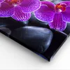 Bild auf Leinwand - Leinwandbild - Blumen Steine Violett Produktbild-Vorschau 5