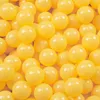 KiddyMoon plastikowe piłeczki 7cm żółty 50 zabawka zestaw Podgląd zdjęcia produktu 2